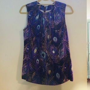 Tory Burch Peacock Blouse